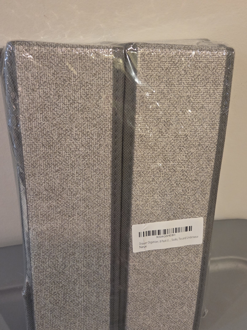 Foldable Fabric Drawer Organizer - Gray